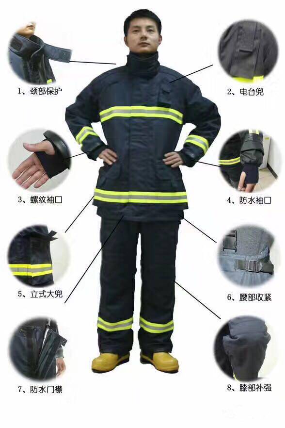 *消防专用隔热服 国标检测合格 消防部门推荐